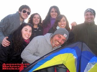 15/01/2012 Menchu, Sara, Eva, Amando, Juan, Saray y Albert